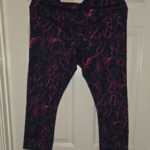 Avia Womens Leggings in Navy and Pink‎ Floral